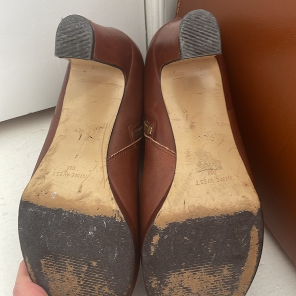 Brown boots, good condition size 8 Nine West - Picture 4 of 6